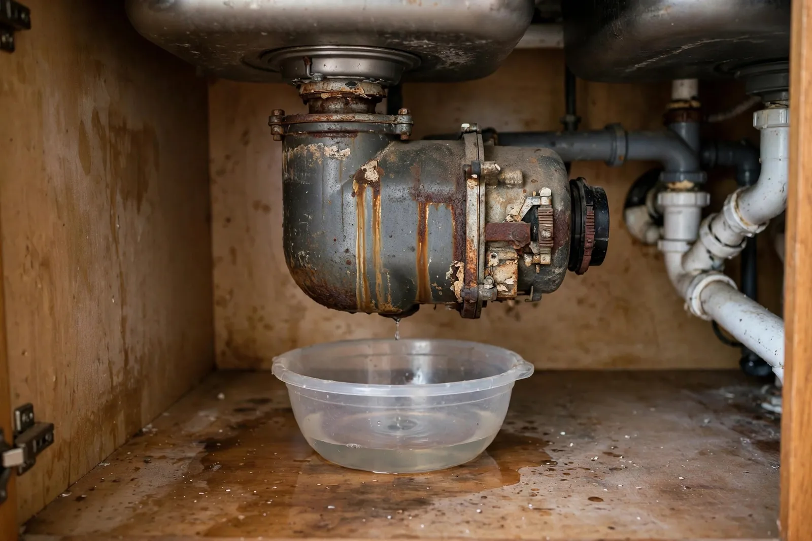 Before photo, Stalled Disposal Swap in Pinefield, by Waldorf Appliance Repair